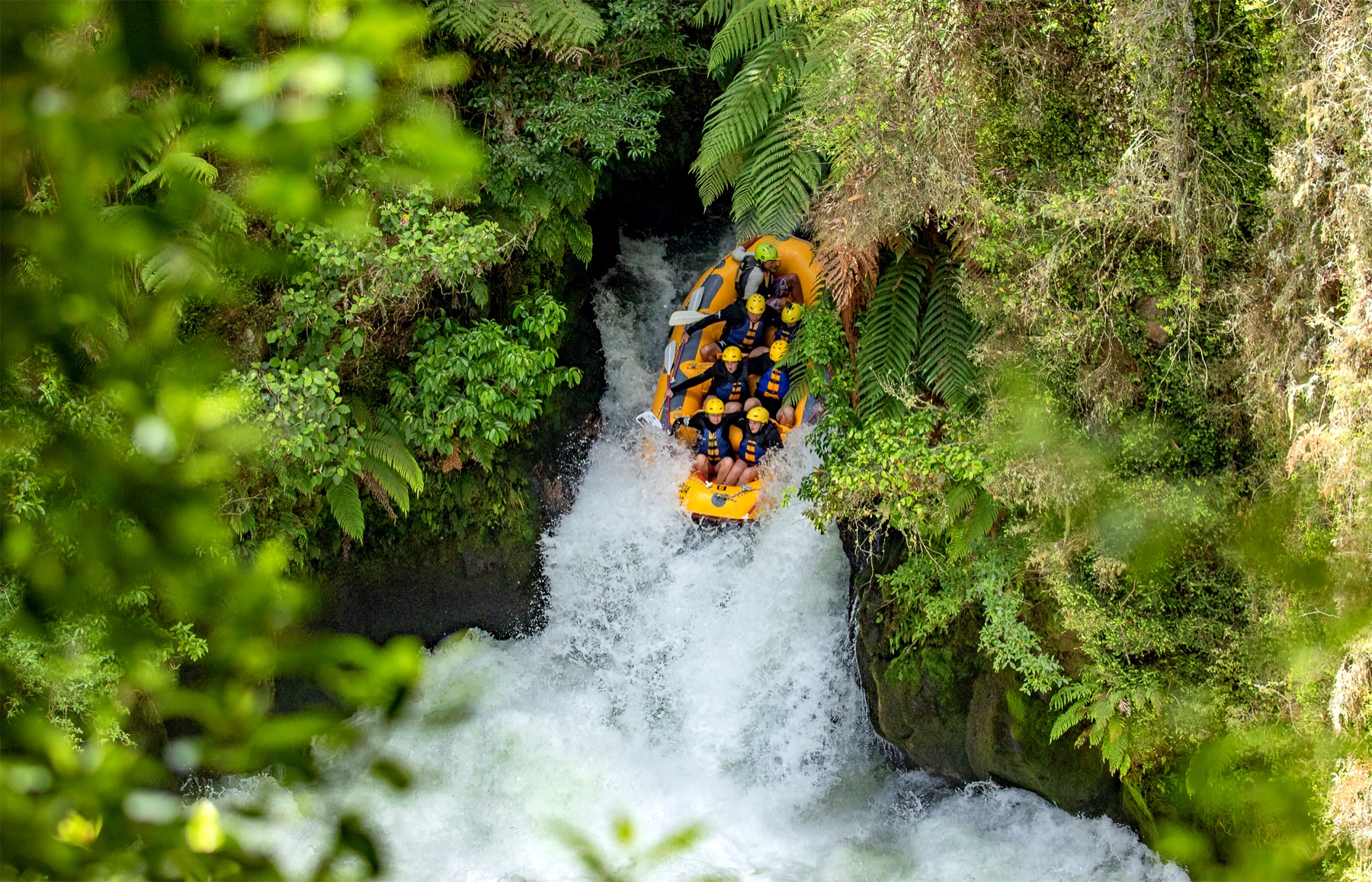 White water rafting with Rotorua Rafting